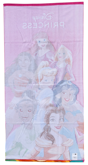 Telo Mare Principesse DISNEY Asciugamano per Bambine in Microfibra CM 140x70 - Je14190ad