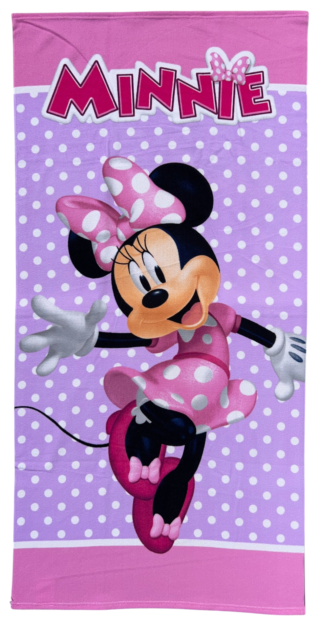 Telo Mare Minnie DISNEY Asciugamano per Bambine in Microfibra CM 140x70 - Je14180ad
