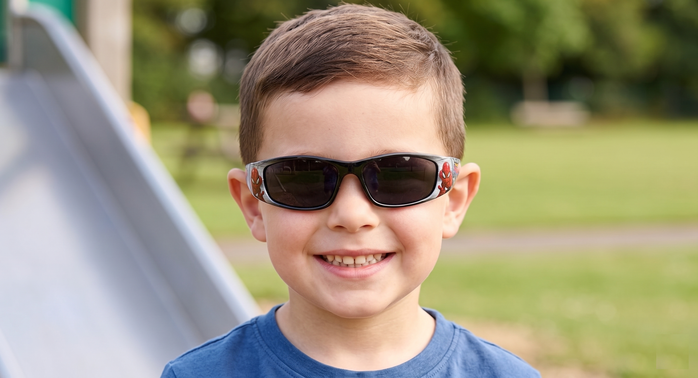 Occhiali da Sole Spiderman MARVEL Bambino Uv400 Filtro 3 Montatura in Policarbonato -  Ez25017