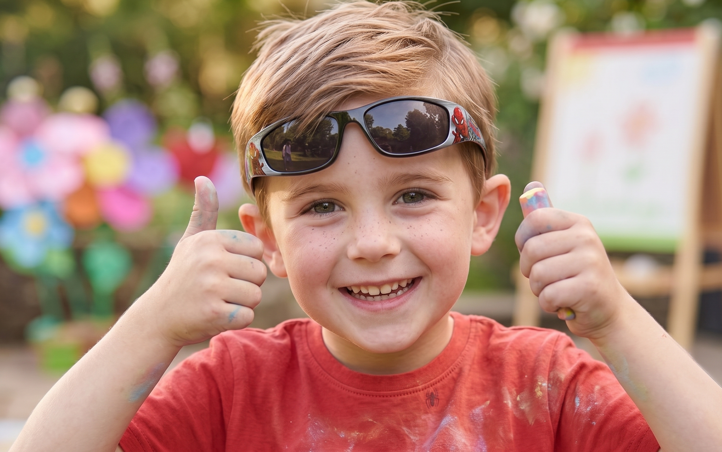Occhiali da Sole Spiderman MARVEL Bambino Uv400 Filtro 3 Montatura in Policarbonato -  Ez25017