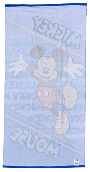 Telo Mare Topolino DISNEY Asciugamano per Bambini in Microfibra CM 140x70 - Je14177ad