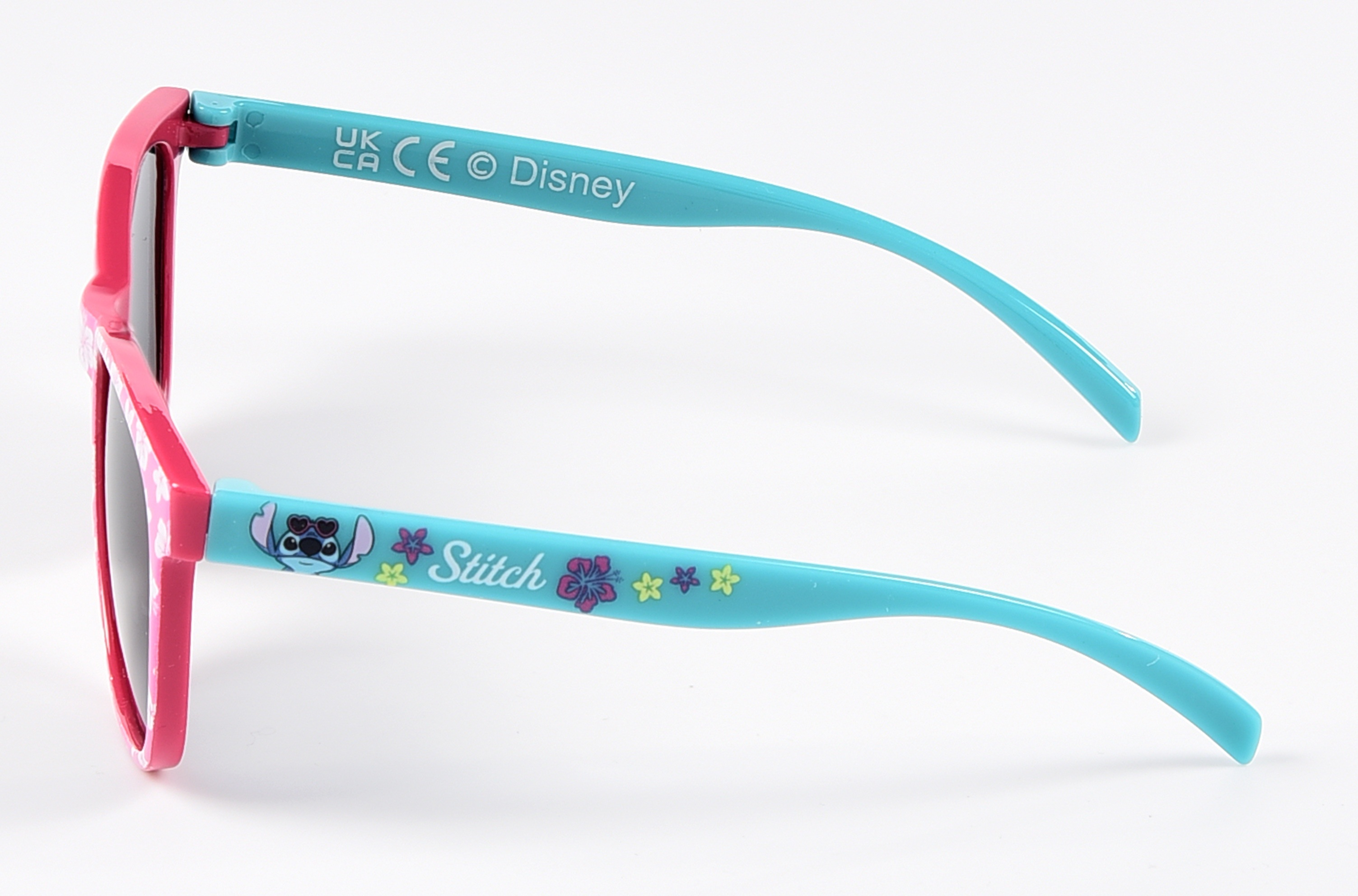 Occhiali da Sole Stitch DISNEY Bambina Uv400 Filtro 3 Montatura in Policarbonato - Ez25002