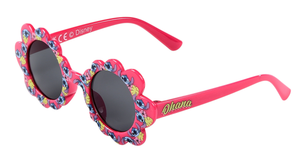 Occhiali da Sole Stitch DISNEY Bambina Uv400 Filtro 3 Montatura Fiore in Policarbonato - Ez25003