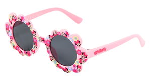 Occhiali da Sole Minnie DISNEY Bambina Uv400 Filtro 3 Montatura Fiore in Policarbonato - Ez25022