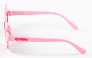 Occhiali da Sole Minnie DISNEY Bambina Uv400 Filtro 3 Montatura Fiore in Policarbonato - Ez25022
