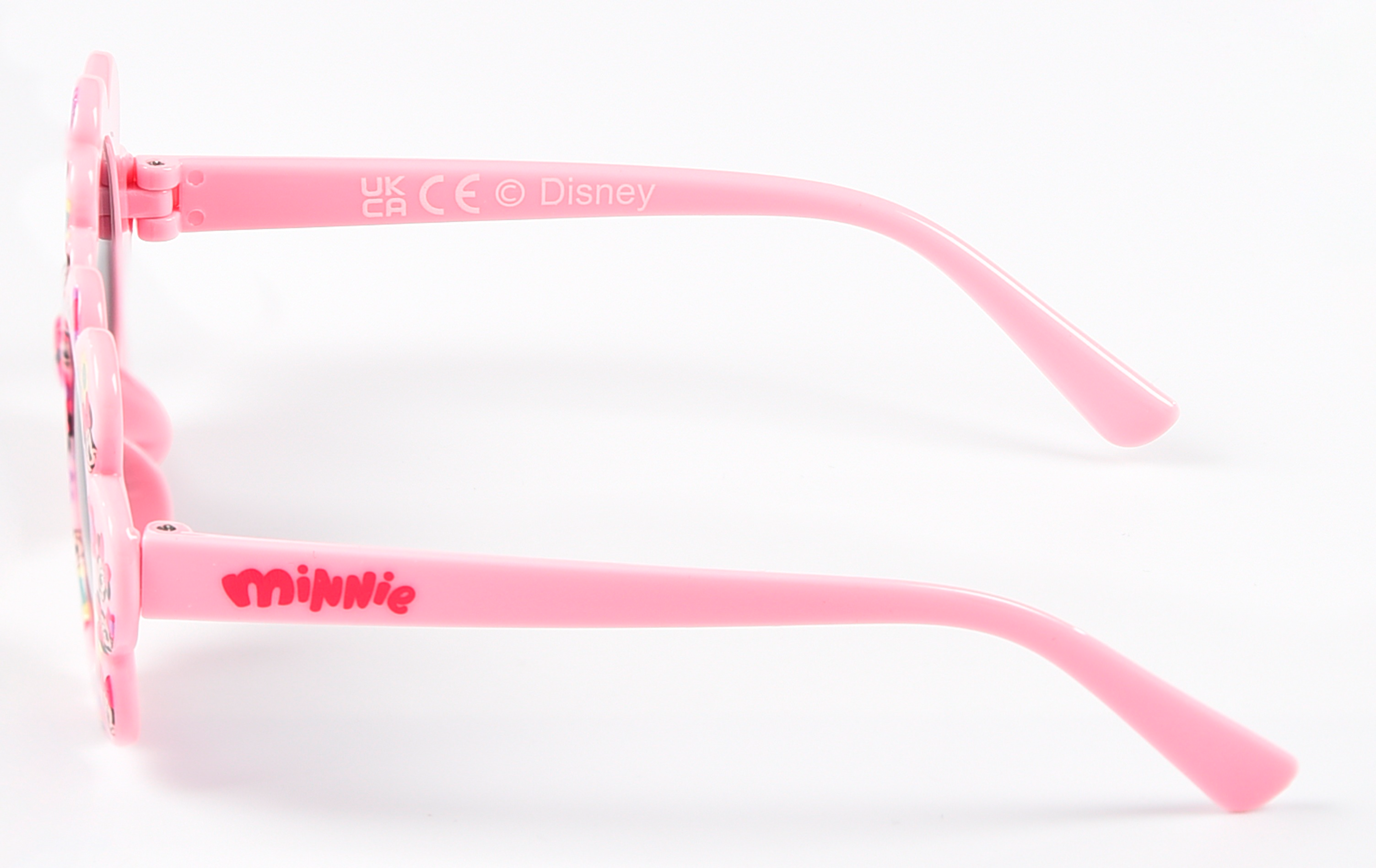 Occhiali da Sole Minnie DISNEY Bambina Uv400 Filtro 3 Montatura Fiore in Policarbonato - Ez25022