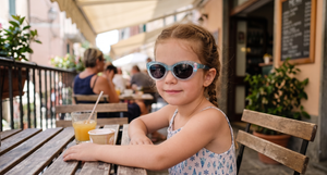Occhiali da Sole Frozen DISNEY Bambina Uv400 Filtro 3 Montatura in Policarbonato - Ez25001