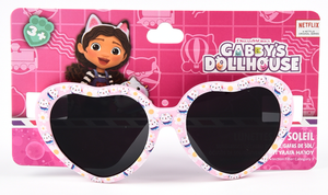 Occhiali da Sole Gabby's Dollhouse Bambina Uv400 Filtro 3 Montatura Cuore in Policarbonato - Ez25000
