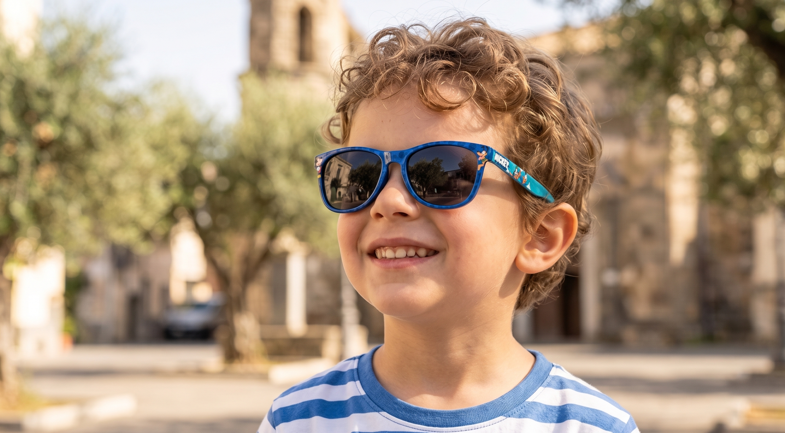 Occhiali da Sole Topolino DISNEY Bambino Filtro Uv400 Montatura in Policarbonato -  Ez25006