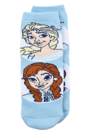 Calzini Antiscivolo Frozen DISNEY in Misto Cotone 3 Paia Assortiti Bambine 23/34 - Hy06057