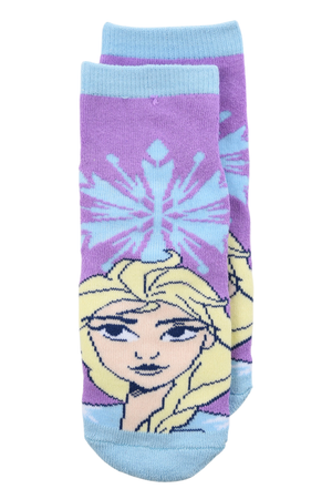 Calzini Antiscivolo Frozen DISNEY in Misto Cotone 3 Paia Assortiti Bambine 23/34 - Hy06057