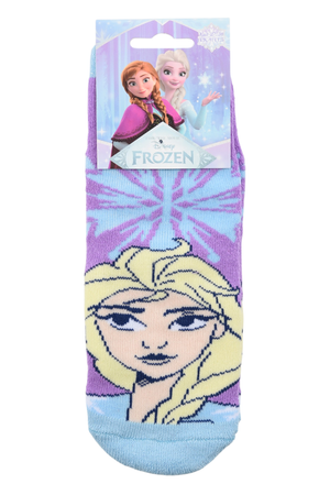 Calzini Antiscivolo Frozen DISNEY in Misto Cotone 3 Paia Assortiti Bambine 23/34 - Hy06057