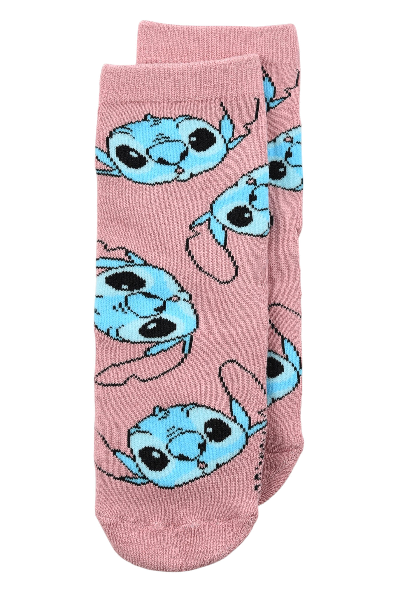 Calzini Antiscivolo Stitch DISNEY in Misto Cotone 3 Paia Assortiti Bambini 23/34 - Hy06059