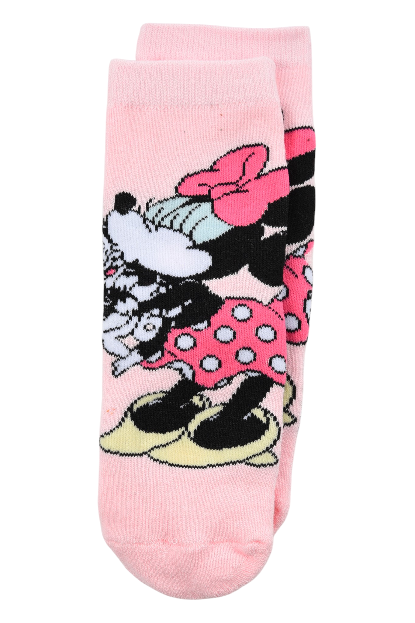 Calzini Antiscivolo Minnie DISNEY in Misto Cotone 3 Paia Assortiti Bambine 23/34 - Hy06063