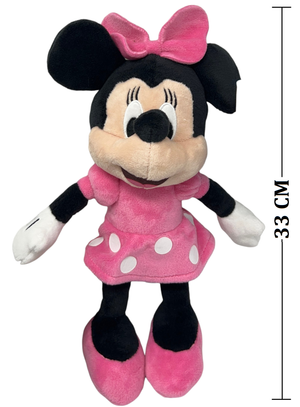 Peluche Minnie Mouse DISNEY Fuxia Pupazzo 33 CM - 71478ptd