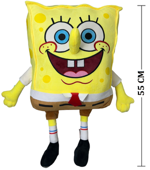 Peluche Spongebob Morbido Pupazzo 55 CM in Fibra Riciclata - Pts1818/35