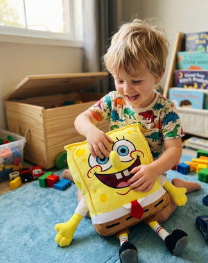 Peluche Spongebob Morbido Pupazzo 55 CM in Fibra Riciclata - Pts1818/35