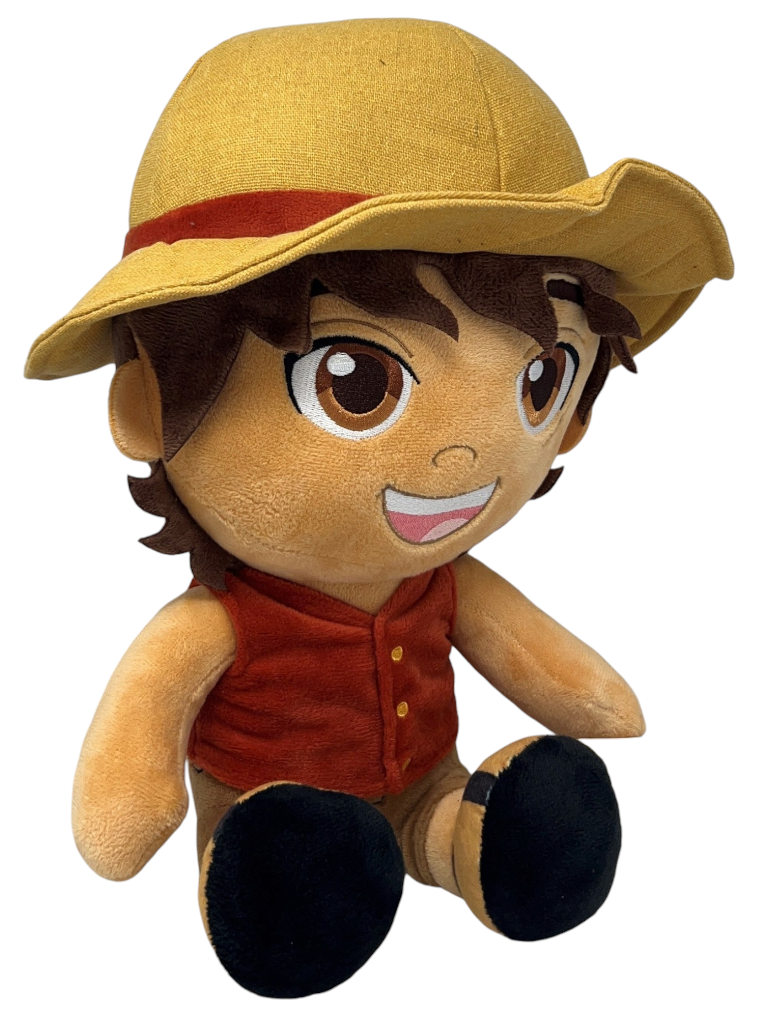 Peluche Luffy One Piece Live Action Morbido Pupazzo 33 CM in Fibra Riciclata - 860005761