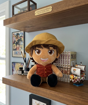 Peluche Luffy One Piece Live Action Morbido Pupazzo 33 CM in Fibra Riciclata - 860005761