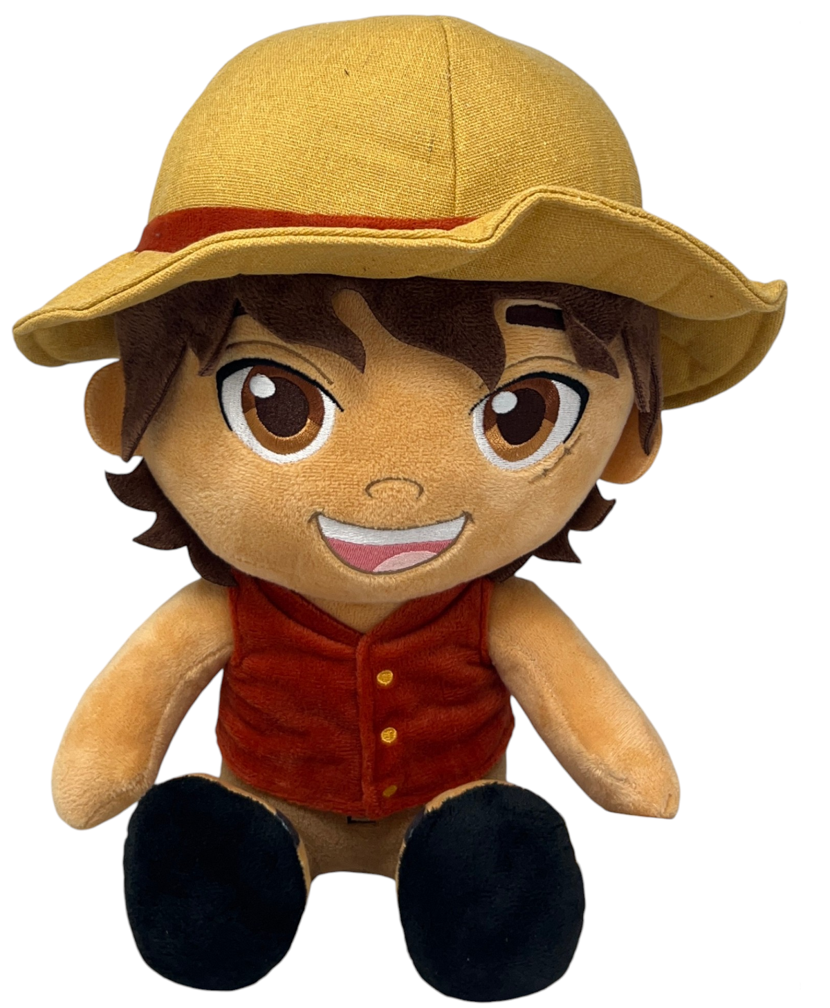 Peluche Luffy One Piece Live Action Morbido Pupazzo 33 CM in Fibra Riciclata - 860005761