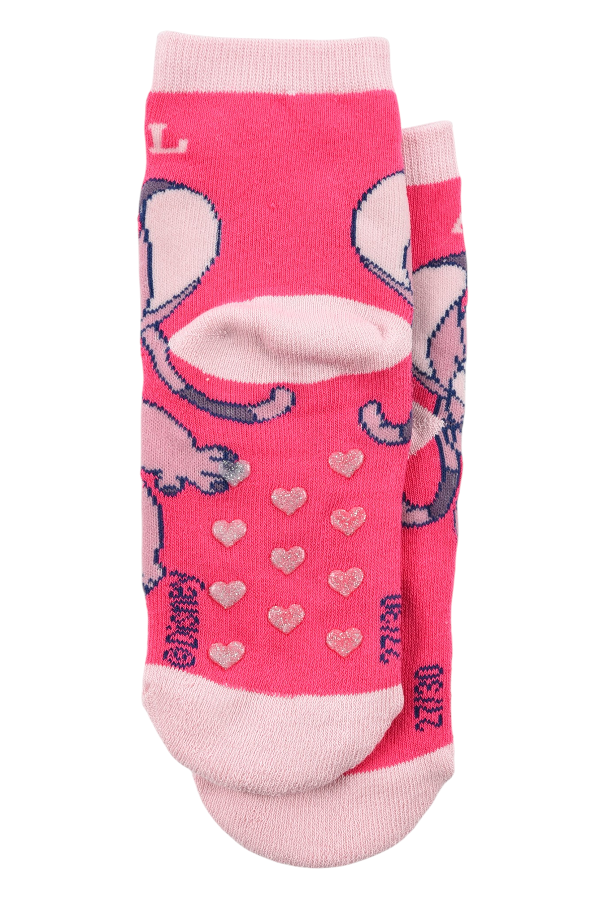 Calzini Antiscivolo Angel DISNEY Paio Singolo per Bambini 23/30 - Hy06060/rosa