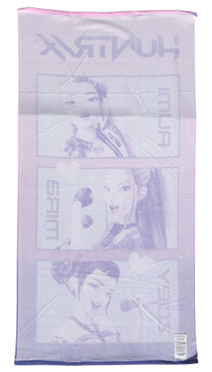 Telo Mare K-Pop Demon Hunters Huntrix Asciugamano per Bambini in Microfibra CM 140x70 - Kdh2382