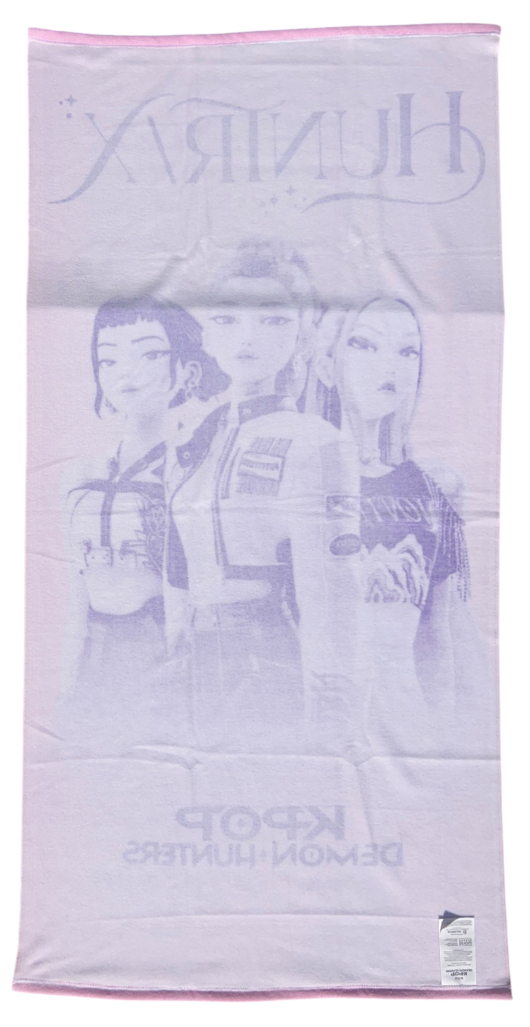 Telo Mare K-Pop Demon Hunters Huntrix Asciugamano per Bambini in Microfibra CM 140x70 - Kdh2383