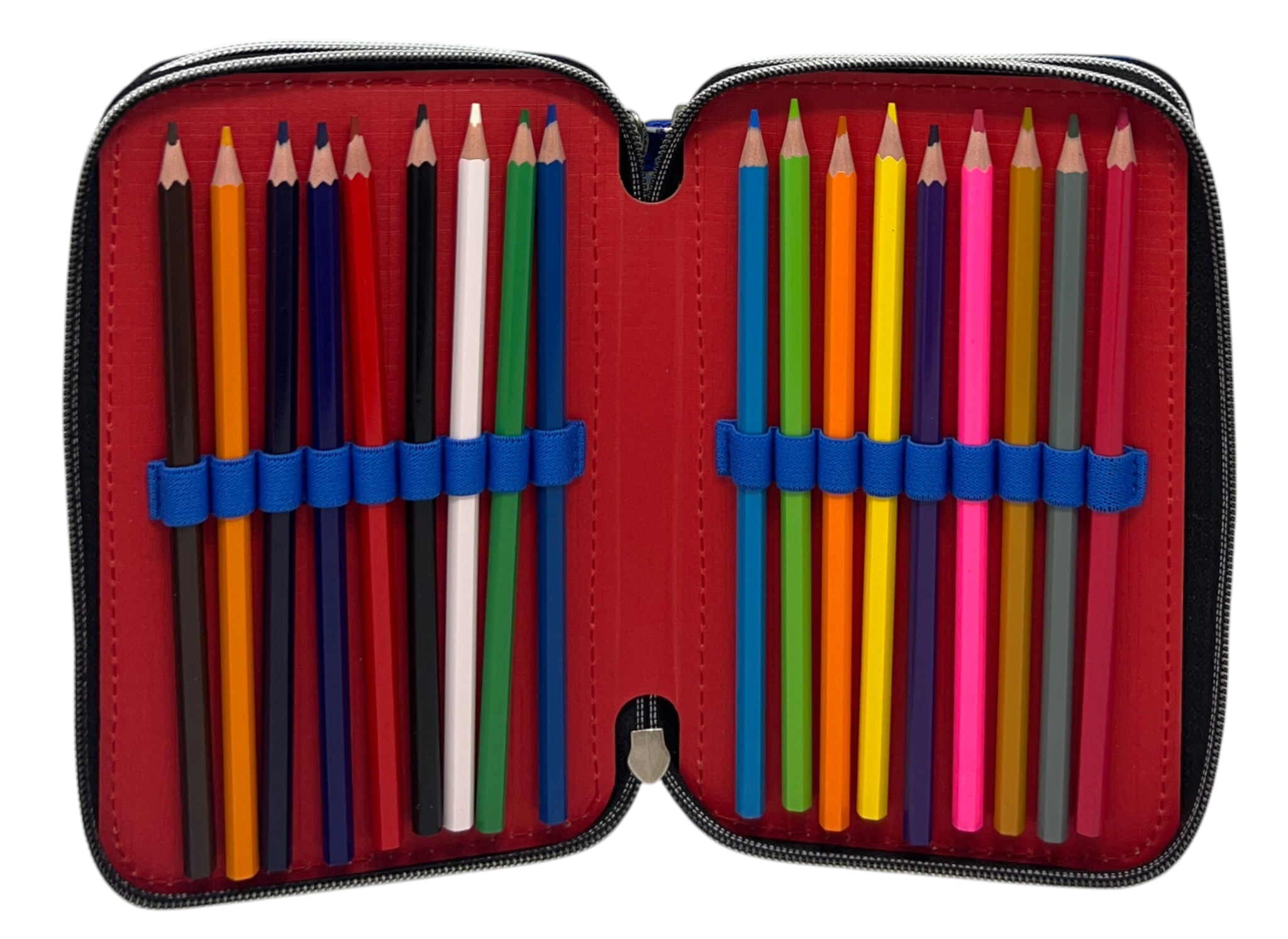 Astuccio Scuola Avengers MARVEL Multiscomparto 3 Zip Portacolori Giotto - 5555