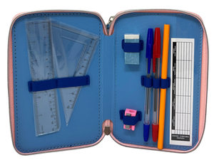 Astuccio Scuola Frozen DISNEY Multiscomparto 3 Zip Portacolori Giotto - 5556