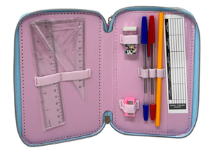 Astuccio Scuola Minnie DISNEY Multiscomparto 3 Zip Portacolori Giotto - 5559