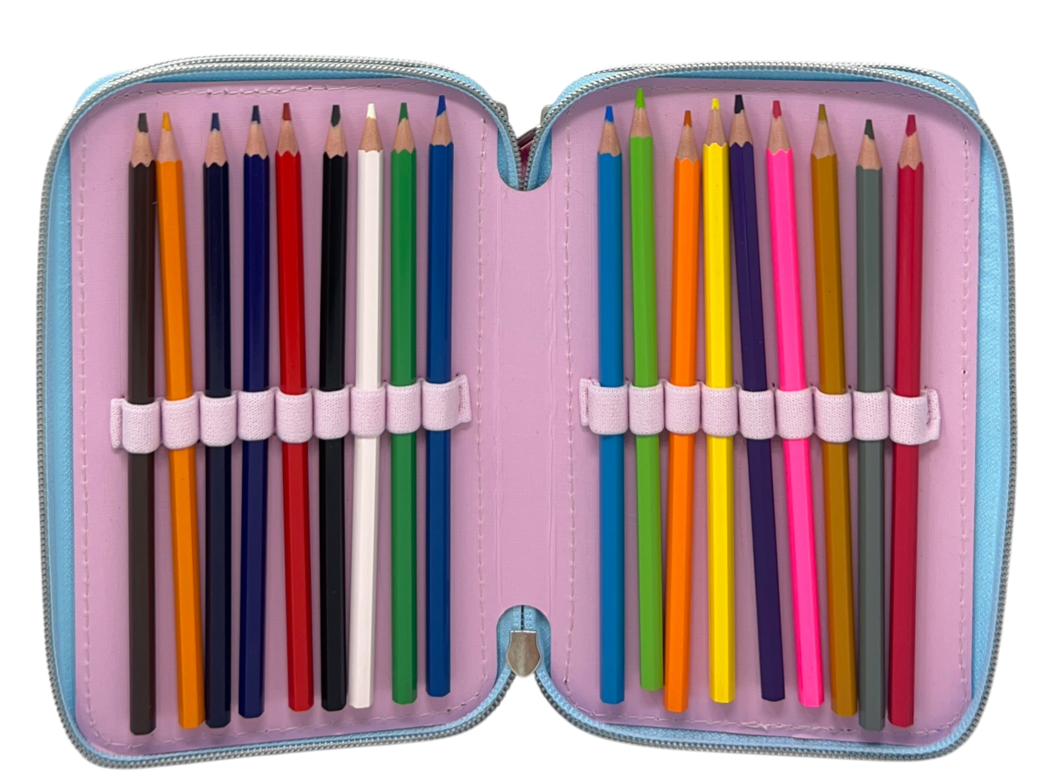 Astuccio Scuola Minnie DISNEY Multiscomparto 3 Zip Portacolori Giotto - 5559