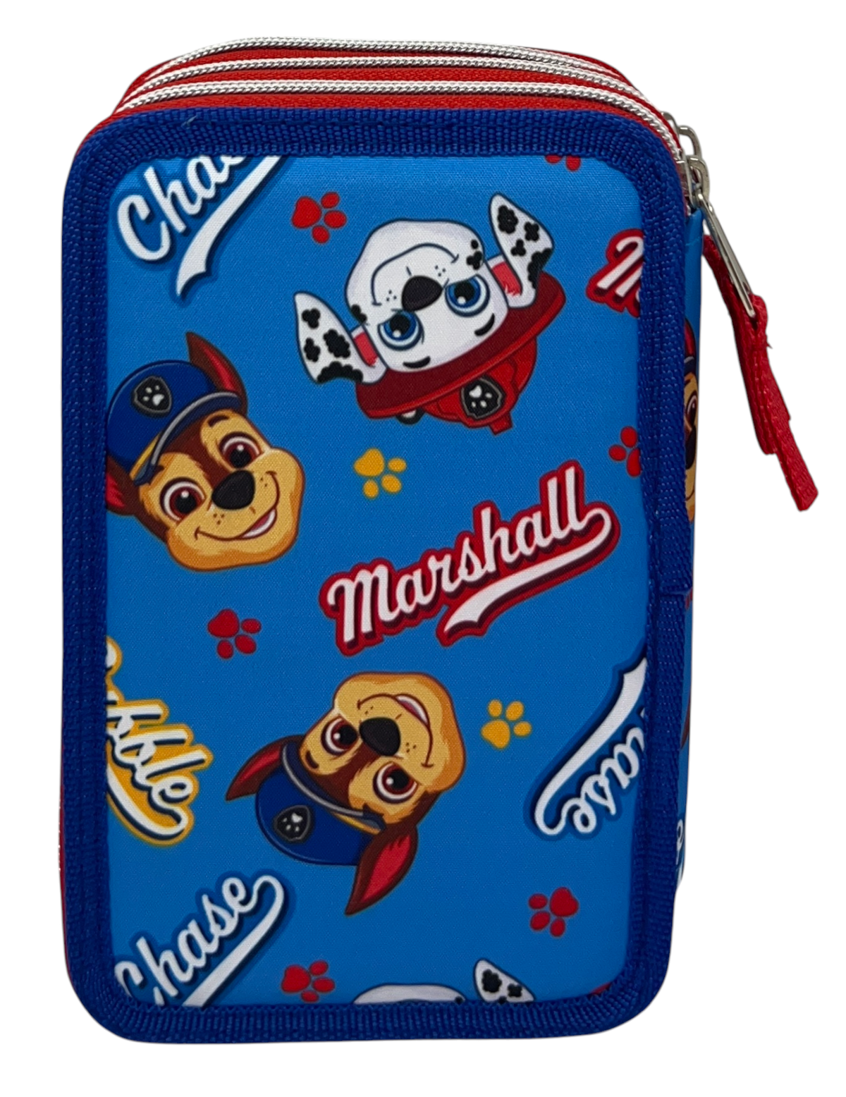 Astuccio Scuola Paw Patrol Multiscomparto 3 Zip Portacolori Giotto - 5560