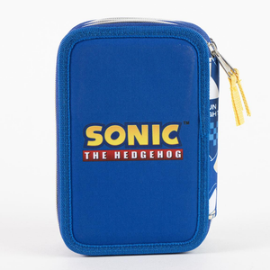 Astuccio Scuola Sonic Multiscomparto 3 Zip Portacolori Giotto - 5561