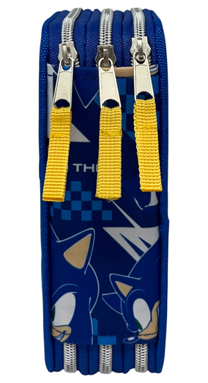 Astuccio Scuola Sonic Multiscomparto 3 Zip Portacolori Giotto - 5561