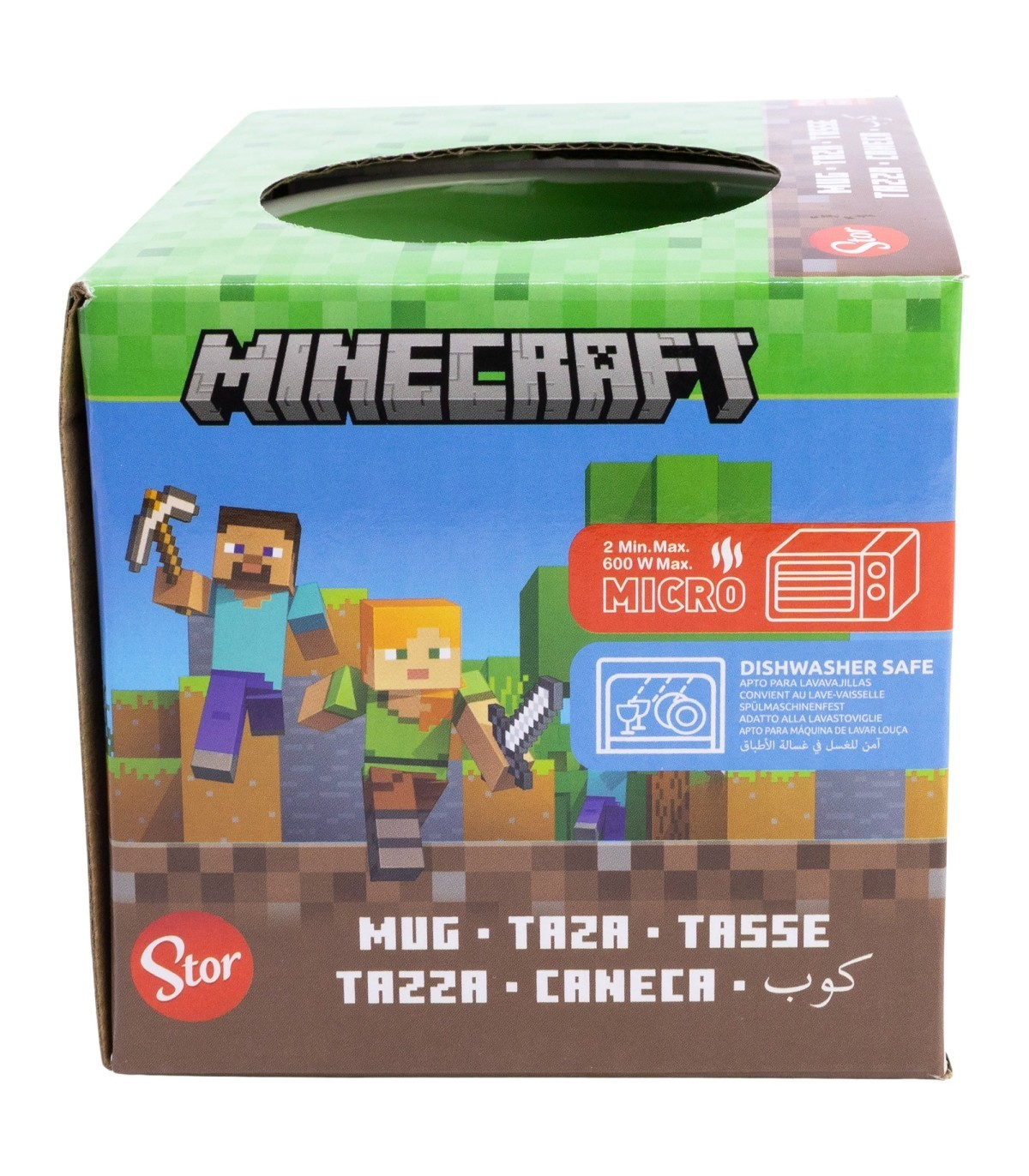 Tazza in Ceramica Minecraft Modello Mug 380 Ml in Confezione - 86232