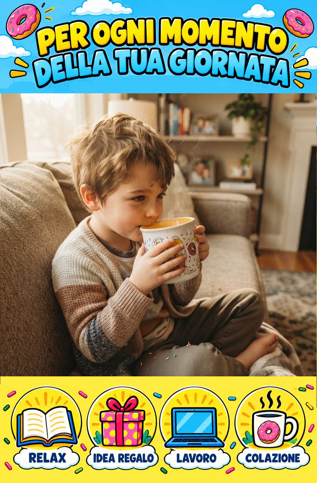 Tazza in Ceramica the Simpson Modello Mug 414 Ml in Confezione - 86205
