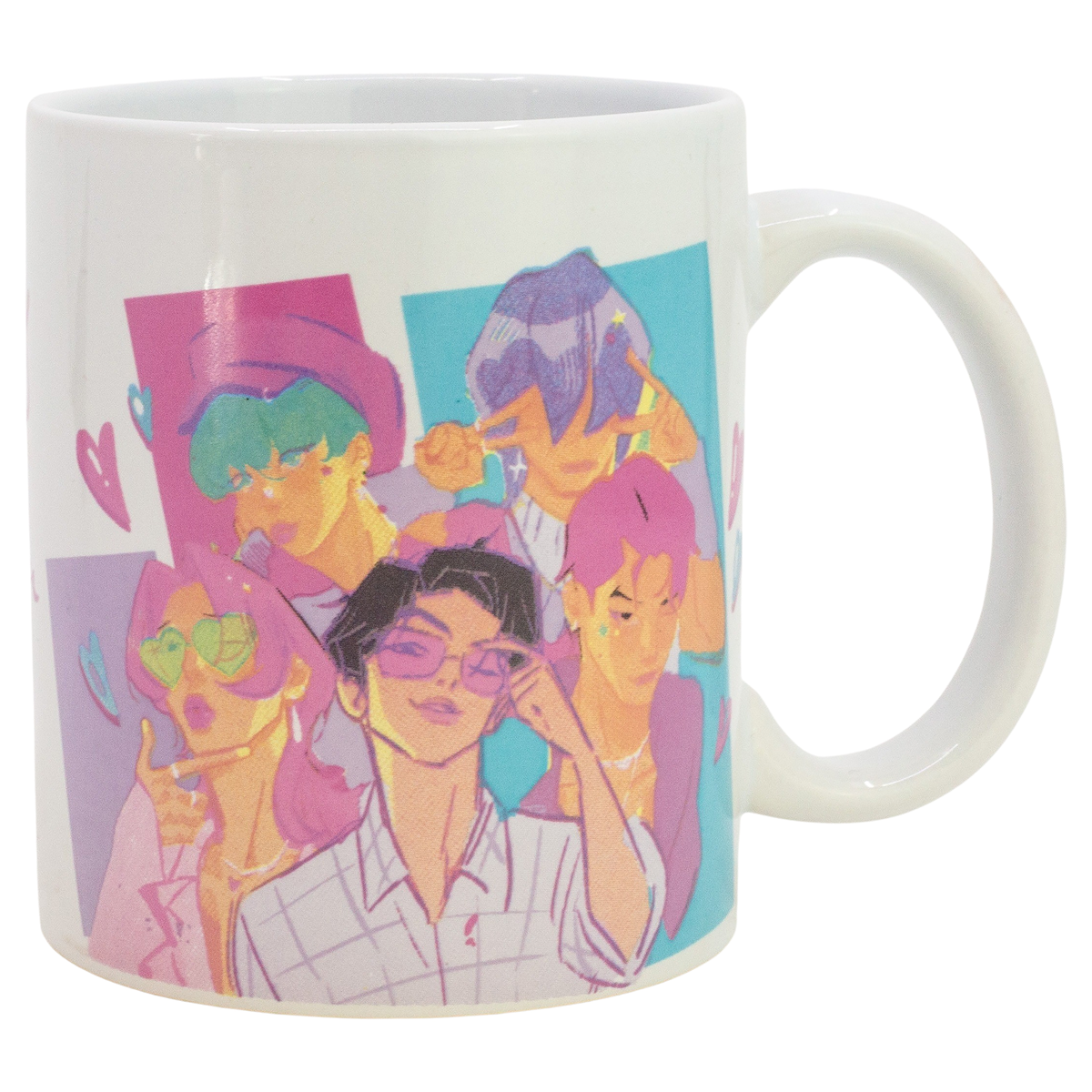 Tazza in Ceramica Kpop Demon Hunters Saja Boys Modello Mug 325 Ml in Confezione - 86148