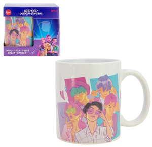Tazza in Ceramica Kpop Demon Hunters Saja Boys Modello Mug 325 Ml in Confezione - 86148