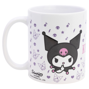 Tazza in Ceramica Kuromi Sanrio Modello Mug 325 Ml in Confezione - 86036