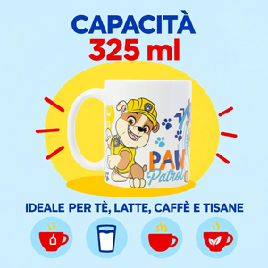 Tazza in Ceramica Paw Patrol Modello Mug 325 Ml in Confezione - 86231