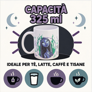 Tazza in Ceramica Nightmare Before Christmas Modello Mug 325 Ml in Confezione - 86005
