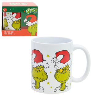 Tazza in Ceramica the Grinch Natale Modello Mug 325 Ml in Confezione - 86006