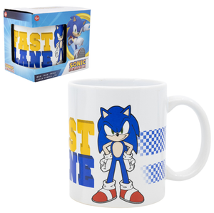 Tazza in Ceramica Sonic Modello Mug 325 Ml in Confezione - 85996