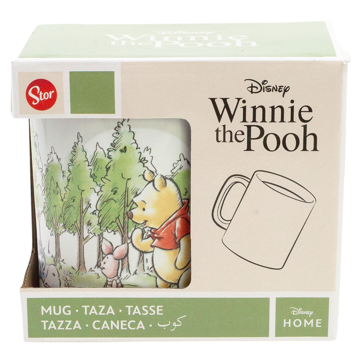 Tazza in Ceramica Winnie the Pooh DISNEY Modello Mug 325 Ml in Confezione - 86184