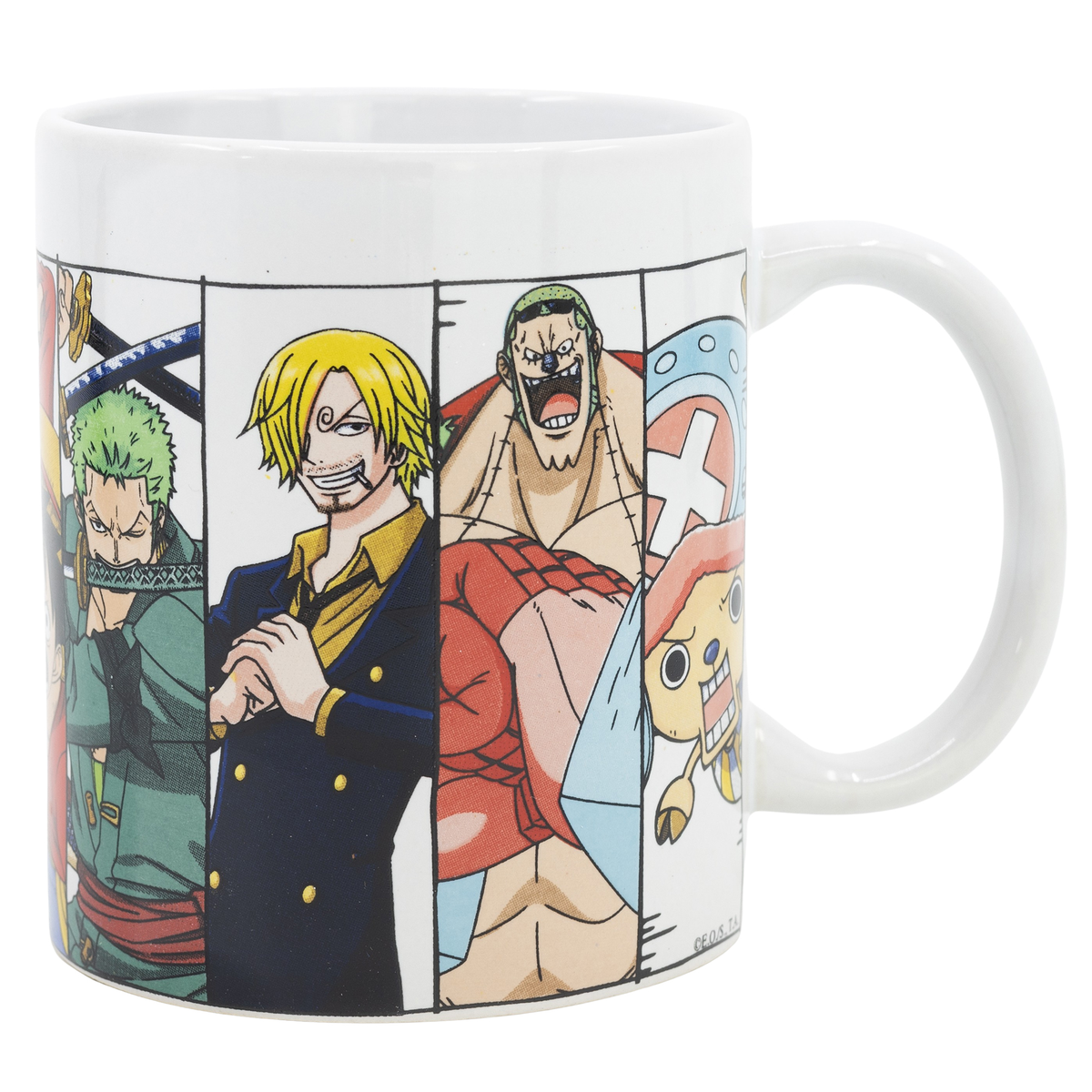 Tazza in Ceramica One Piece Ciurma Luffy Modello Mug 325 Ml in Confezione - 84480