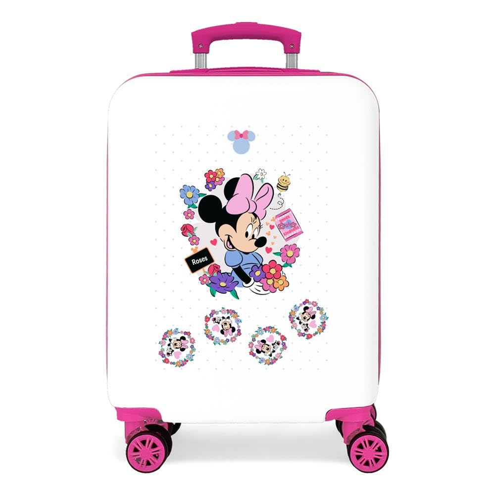 Trolley da Viaggio Minnie DISNEY Valigia da Cabina in ABS Bagaglio 55x38x20 CM - 4311112