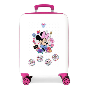 Trolley da Viaggio Minnie DISNEY Valigia da Cabina in ABS Bagaglio 55x38x20 CM - 4311112