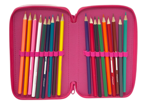 Astuccio 3 Zip Scuola My Melody Sanrio Multiscomparto Portacolori Giotto - 1004e5285
