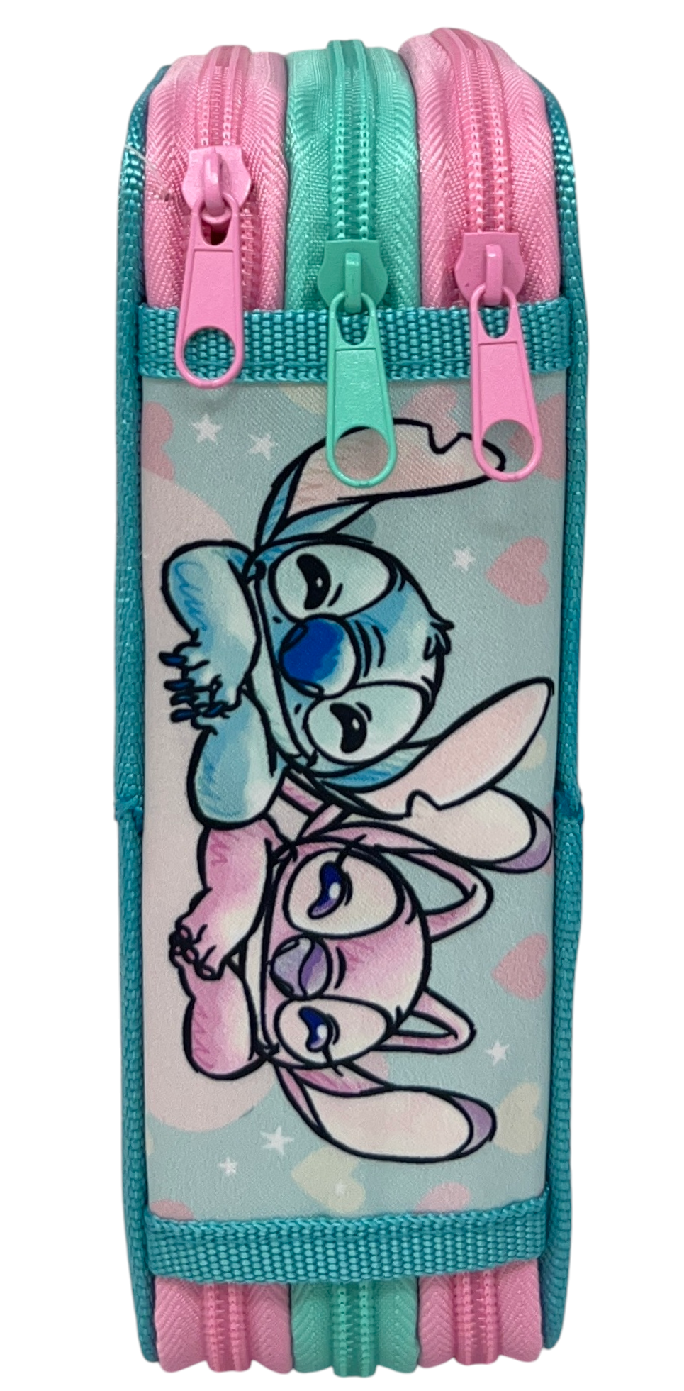 Astuccio 3 Zip Scuola Stitch DISNEY Multiscomparto Portacolori Giotto - 1004e5292