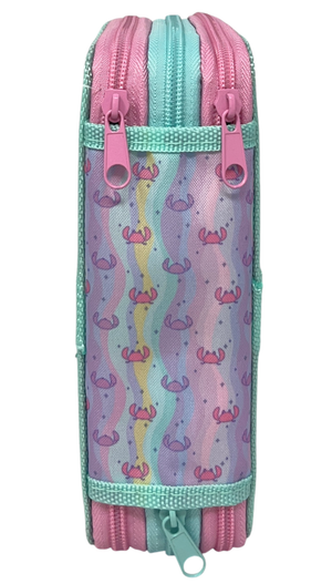 Astuccio 3 Zip Scuola Stitch DISNEY Multiscomparto Portacolori Giotto - 8002833